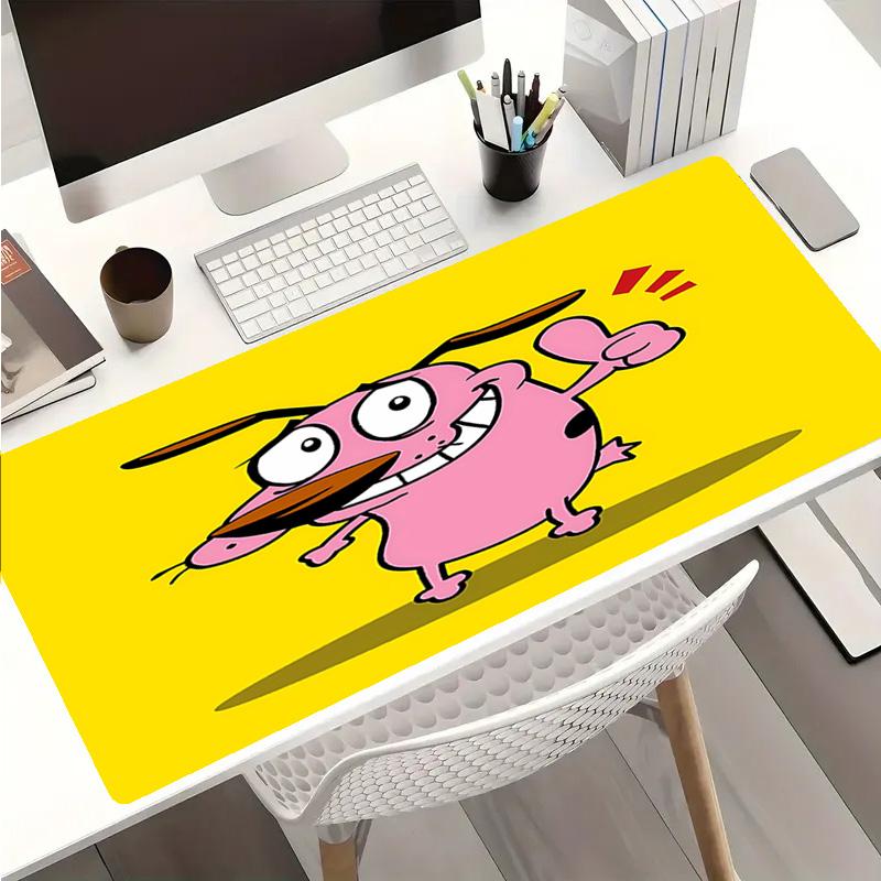 Courage the Cowardly Dog1 Mouse Pad - Non-Slip Rubber Base, Smooth Surface for Work,Gaming,Office,And Home Use, Desk Mouse Pad