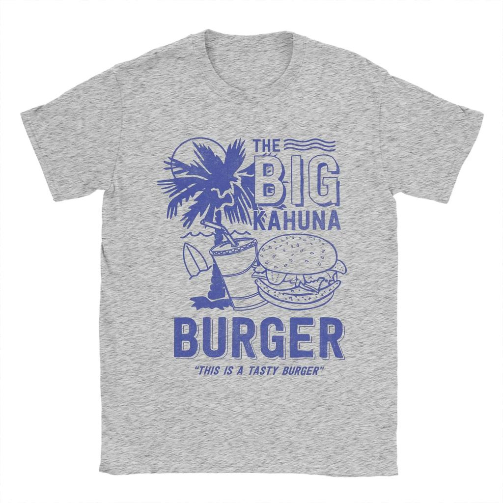 Унисекс Футболка The Big Kahuna Burger Криминальное чтиво Крутые Хлопковые Футболки Квентин Тарантино Женская Футболка С Круглым Вырезом Одежда Идея для Подарка