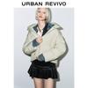 UR Women's Color Block Quilted Down Jacket