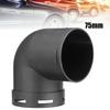 Воздуховод для дизельного обогревателя, воздуховод 60 мм/75 мм, L-образный угольник, соединитель для трубы для автомобиля, грузовика, фургона, кемпера, Gar R1C1