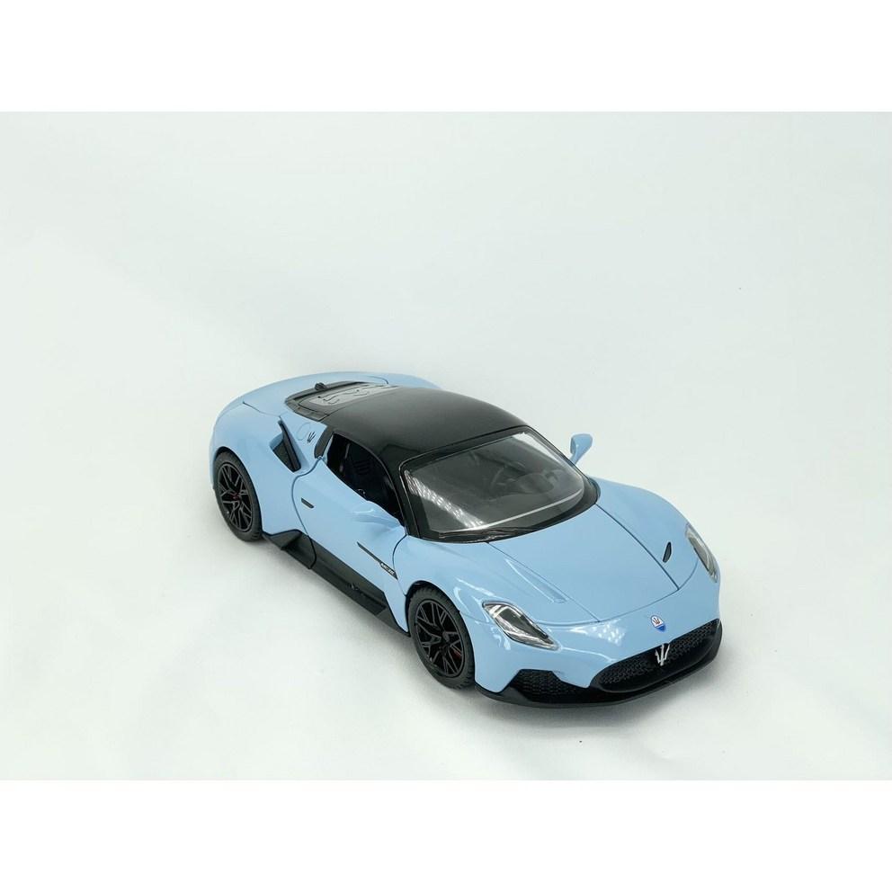 1:Модель-игрушка суперкара Maserati MC20, литая, масштаб 1:22 - Зеленый