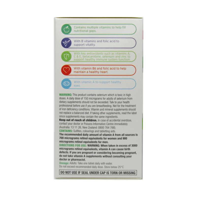 Centrum Advanced 100 Tablets for People Over 50 Years Old, 100 Tablets, 1 Unit