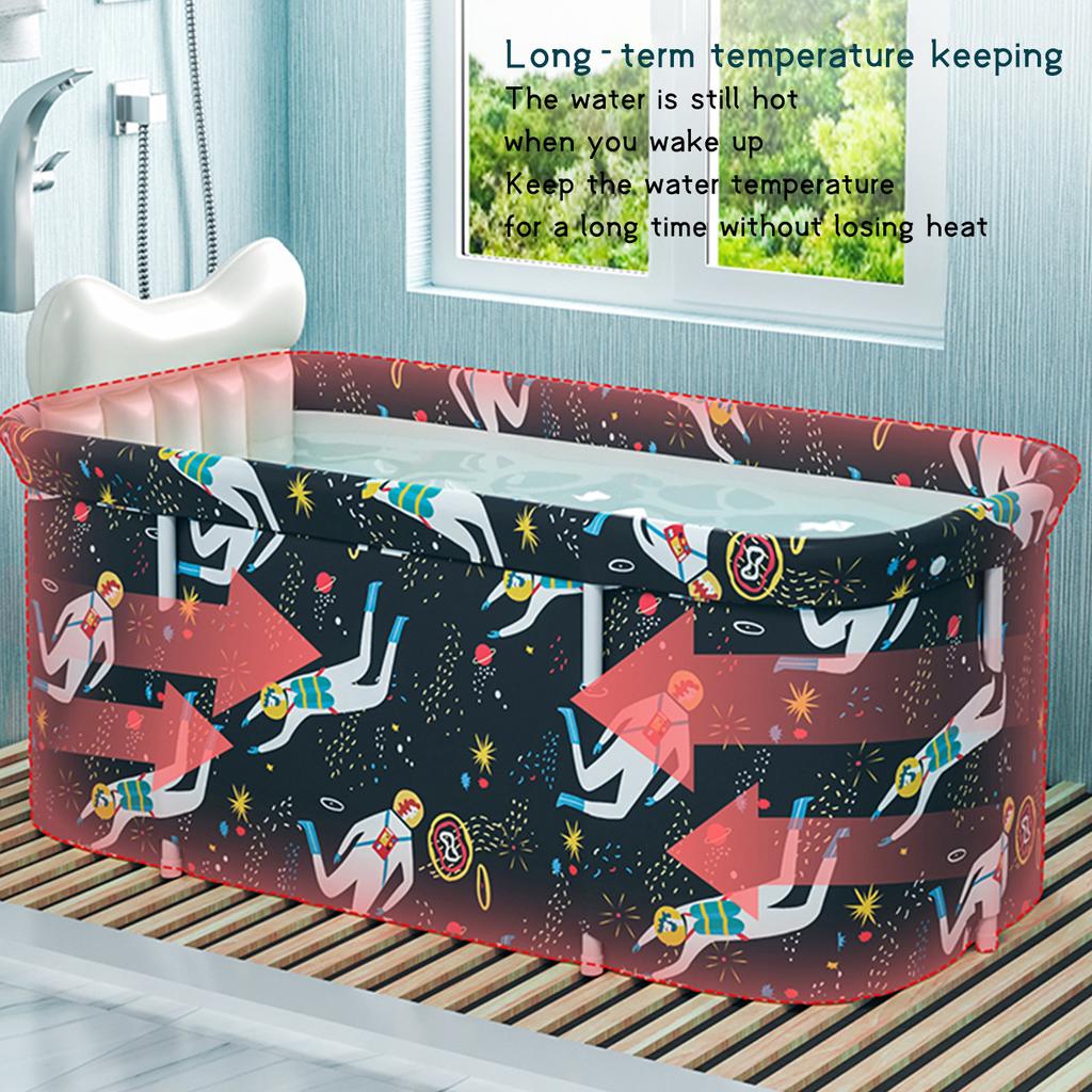 Складная ванна-ведро, портативная, легкая, противоскользящая, прочная, стоячая ванна для дома