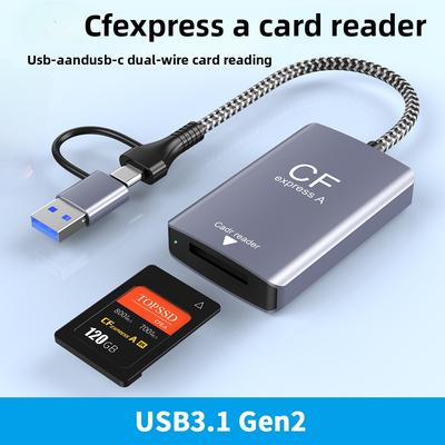 USB3 2 Gen2 10 Гбит/с CFexpress Type A Кардридер Быстрая передача данных для мобильных телефонов и камер