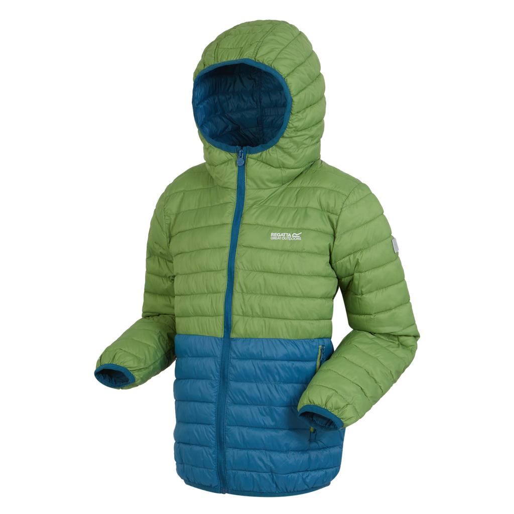 Regatta Childrens/Kids Hillpack II Colour Block Padded Jacket