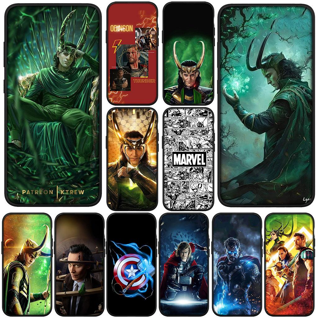 Phone Cover Loki Marvel Thor Odinson for Samsung Galaxy S22 S21 S20 Fe Ultra S9 Plus A13 A22 M21 M31 M55 M15 Soft Case