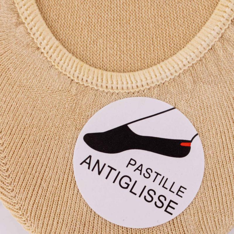 Набор из 3 пар невидимых женских хлопчатобумажных носков ESSENTIAL.