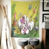 diddl Wall Tapestry Aesthetic Wall Hanging Printed Fabric Blanket Decorative Tapestries for Bedroom Living Room Home Decor