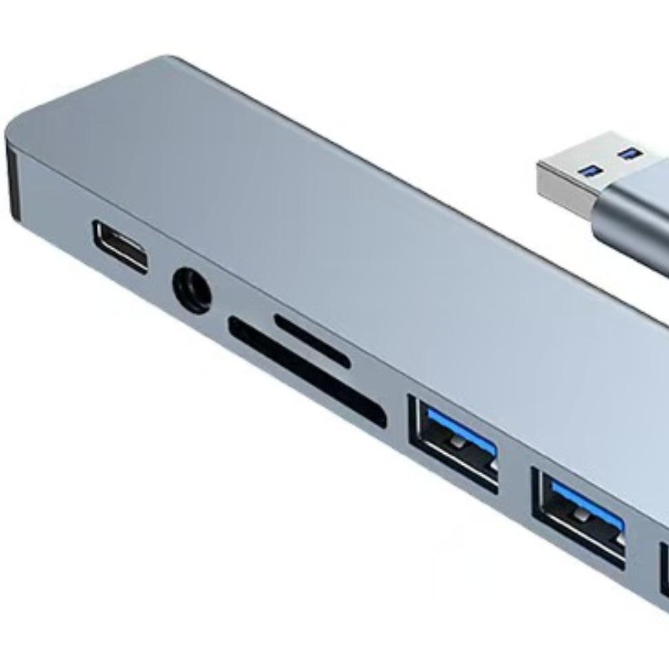 Концентратор USB Type-C 8-в-1 с многоэкранным дисплеем и высокоскоростной передачей данных