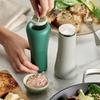 Ручная мельница для соли и перца Кухонные гаджеты Многоразовый контейнер для измельчения специй Регулируемая бутылка для приправ