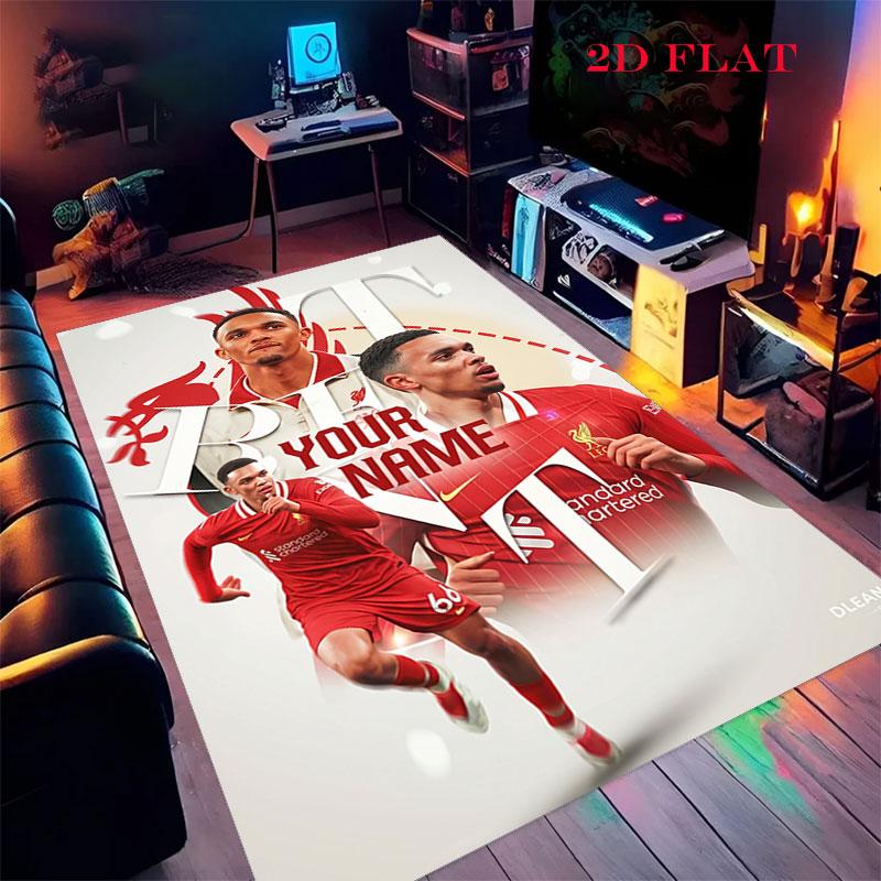 Custom Liverpool Carpet Rug for Living Room Bedroom Home Sofa Decoration,Kids play Nonslip Floor Mat