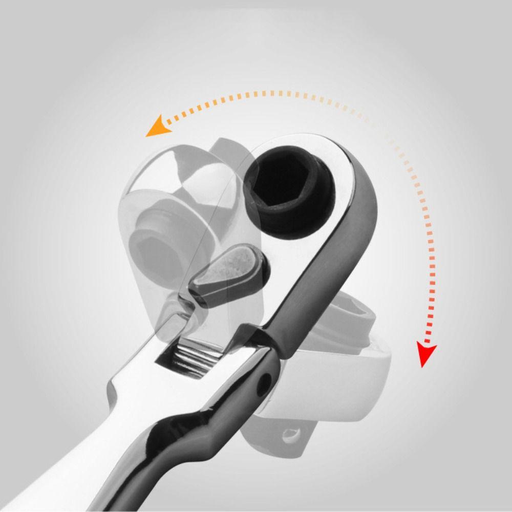 Набор мини-трещоток 2 в 1 Прецизионная трещотка Накидной гаечный ключ Ручные инструменты для ремонта