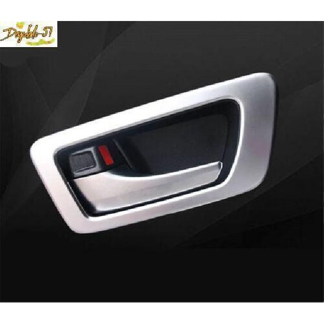 Silver Inner Car Door Handle Bowl Cover Trim Fits For Toyota Highlander 17-