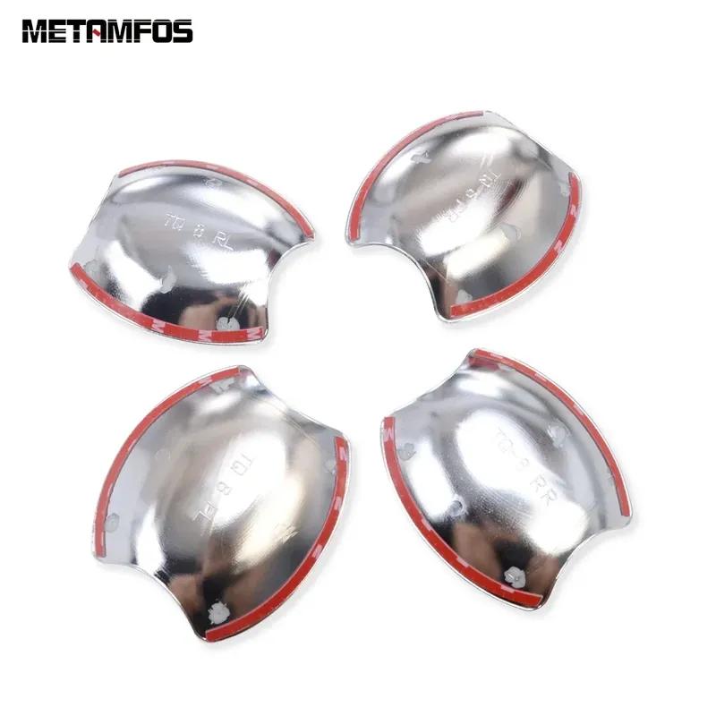 Exterior Accessories For Nissan Note E13 - 2024 Chrome Side Door Handle Bowl Cover Trim Protection Cap Car Styling