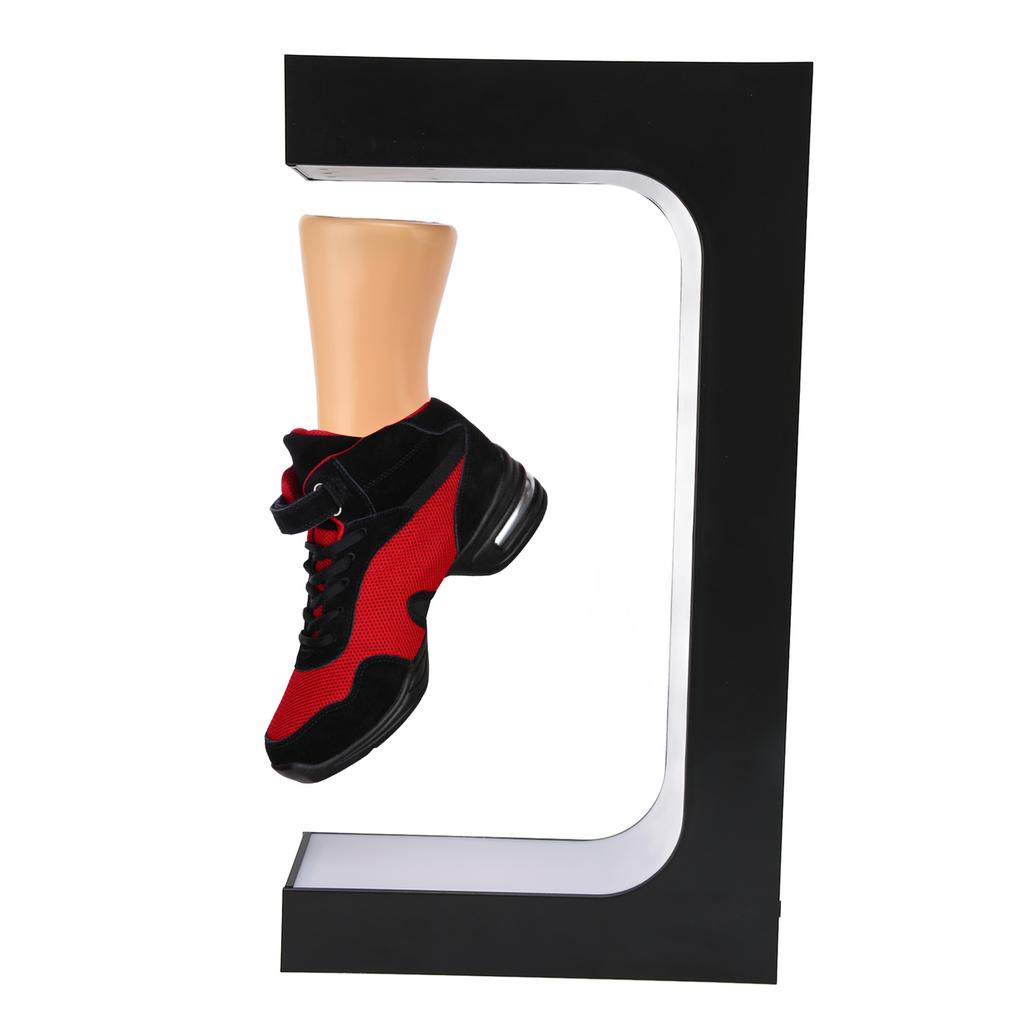 Подставка для показа обуви с подсветкой, светодиодный контроллер RGB PWM, автоматическое вращение, плавающая подставка для кроссовок для офиса