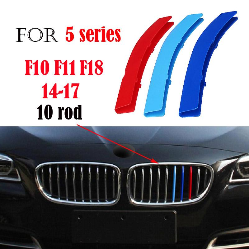 3Pcs Front Grille Trim Strips For BMW Series 1 2 3 4 5 6 7 8 X1 X2 X3 X4 X5 X6 X7 Z4 E46 E90 F30 E60 E81 F20 F45 F36 F10 F48 F25 FZ7