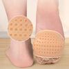 1 Pair Half Toe Socks Women Lace Toe Topper Socks No Show Liner Invisible Toeless Socks Forefoot Non-Slip Insoles Pads