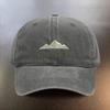 A Banff Mountainscape Printed Washed Hat a Sunshading Baseball Cap for Daily Outings a Musthave Fashionable Couples Hat a