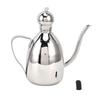 Stainless Steel Oil Can Portable High Water Tightness Stainless Steel Oil Can for Kitchen0.25L