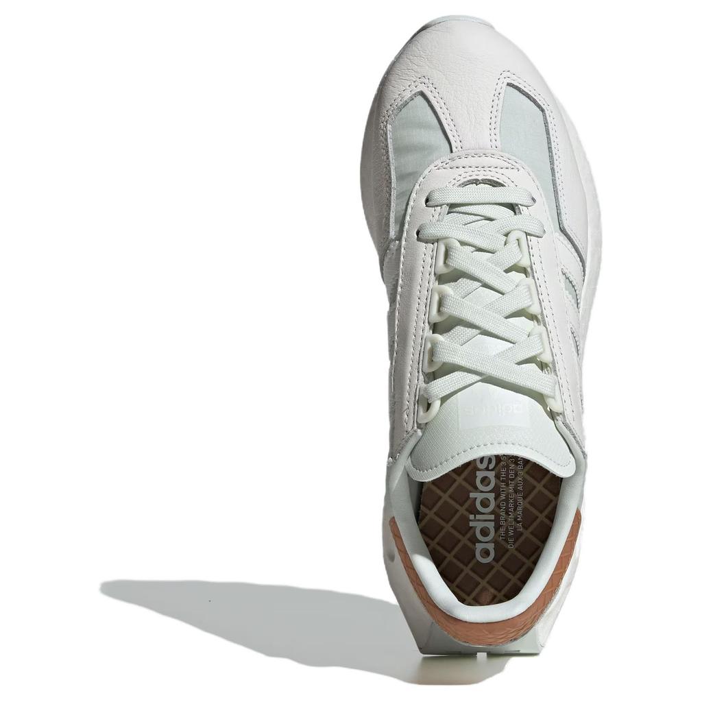 Adidas Originals Retropy E5 Classic Comfortable Durable Low-Top Running Shoes Women Sneakers White Brown JH7203