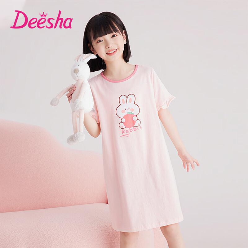 Хлопковое летнее платье-пижама для девочек DEESHA