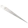 Gap Hole Welding Gauge 1-15mm Taper Gauge Measure Tool Wedge Feeler  Inner Diameter