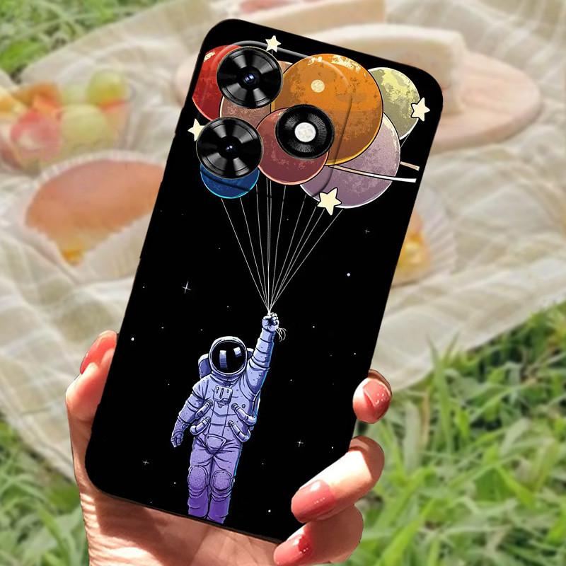 Для Tecno Spark 20 20C Чехол-бампер Силиконовый Мягкий Мраморный Черный Funda Coque для Tecno Spark 20 Pro Защитные Чехлы Spark20