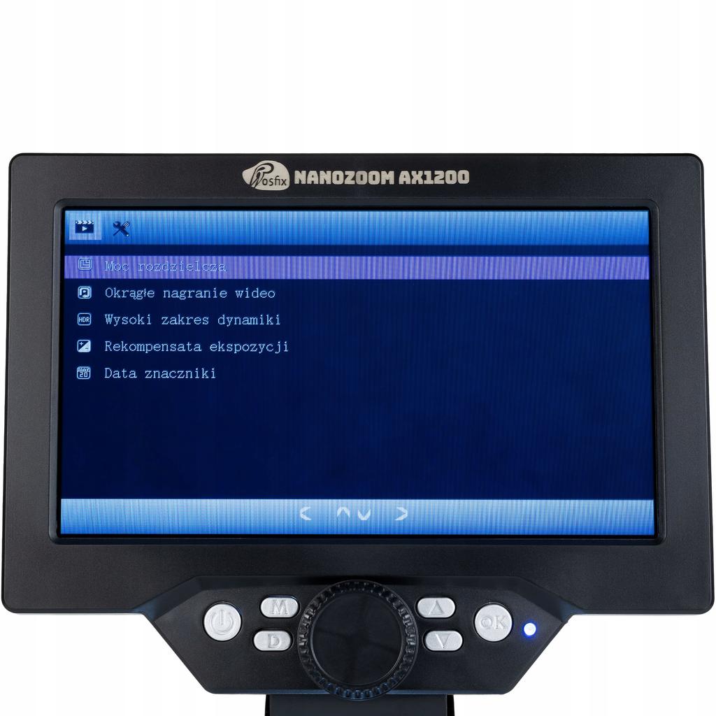 Rosfix NanoPro 8w1 – Profesjonalny Zestaw Lutowniczy z Mikroskopem 7"" LCD 1200x | Stacja T12 | Akcesoria do Lutowania i Odsysania