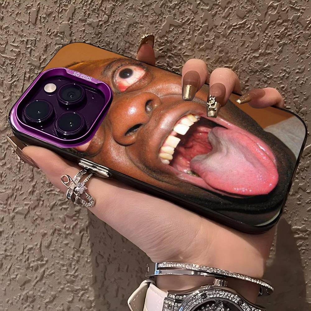 Смешной чехол для телефона с изображением уродливого мужчины для IPhone 16 15 14 13 12 11 Pro Max 17 Plus Яркая накладка
