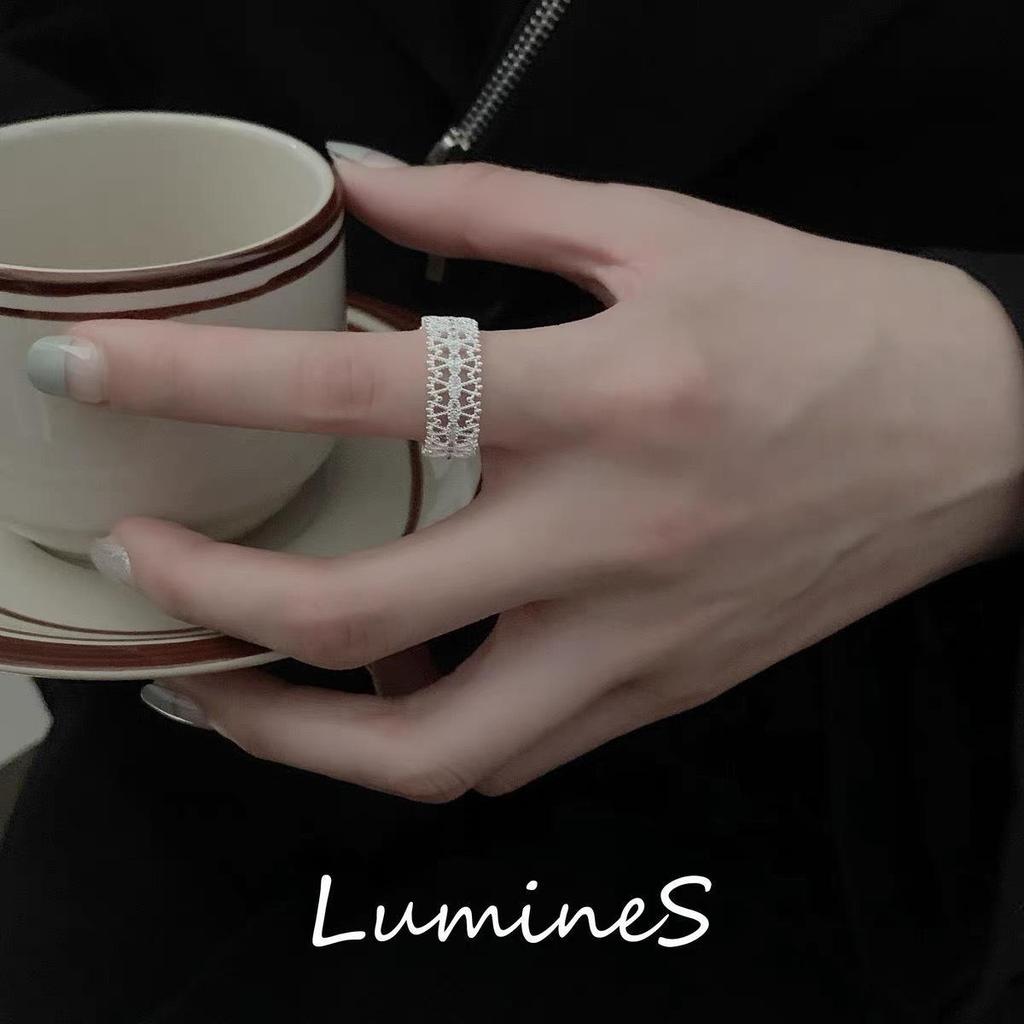 Кольцо с нерегулярным ретро-цирконом и аметистом, регулируемое