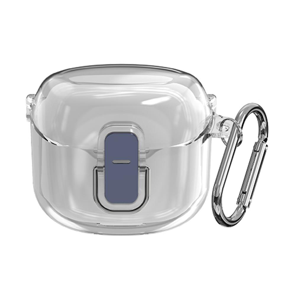 Protective Cover Shockproof Hard PC Shell Clear Case Cover Earbuds Skin Cover Anti-drop for JBL Tune Flex 2025 Wireless Earbuds