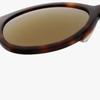 Puma Round Horn Rimmed Over Asian Fit Mirror Sunglasses 27