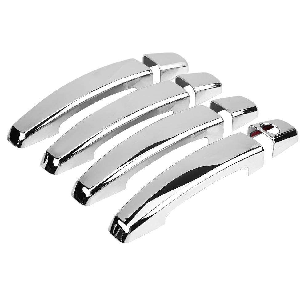 8 pcs Car Electroplating Door Handle Cover Trim for 2008-2016