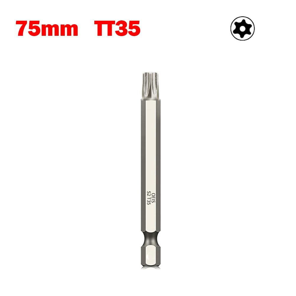 75мм Отвертка Легированная сталь Точная Выкручивание винтов T6-T40