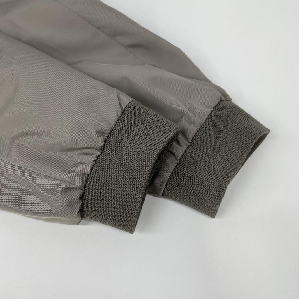 MOORER Light Gray CORELLI-WK MA-1 Bomber Jacket Jacket 48 Light grayUsed