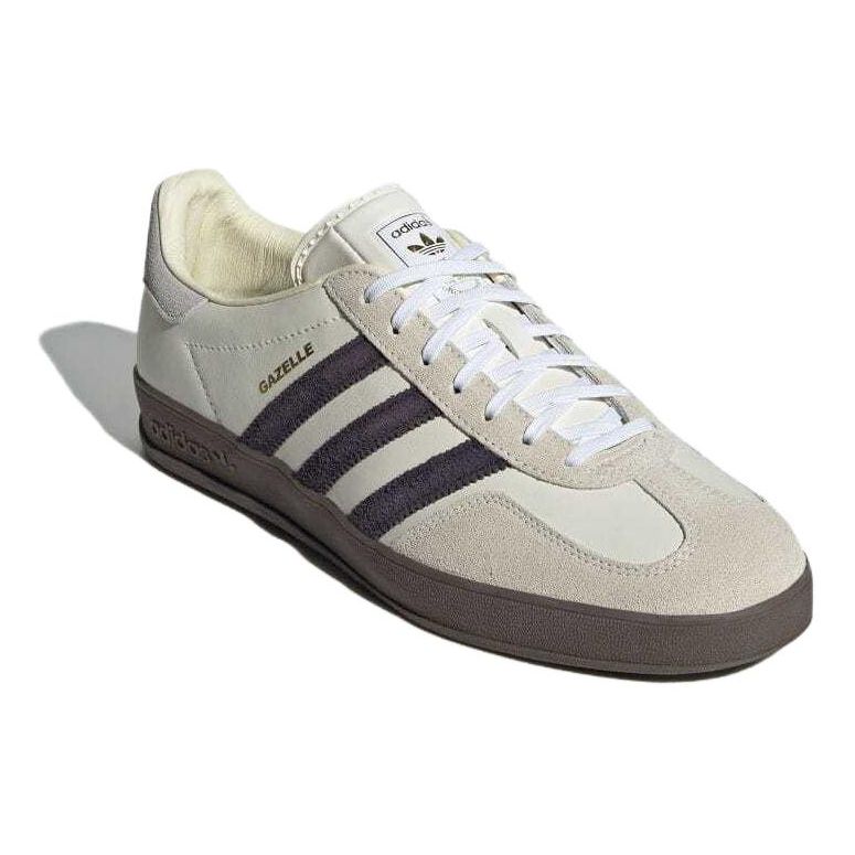 Adidas Gazelle Indoor Emmi Unisex Sneakers Off-White Aurora-Black Gum IH8548