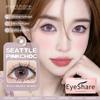 Eyeshare 1 Pair Pink Contact Lenses For Eyes Natural Pink Line Eye Contacts Beauty Students Annual Cosmetics