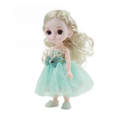 Шарнирная кукла Sariel Celebrities Mini Babydoll 01Елена, 16см, разные цвета, Популярные игрушки для корейских детей