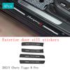 Chery Tiggo 8 Pro Car Interior Sticker Film Central Control Carbon Fiber Pattern Modified Auto