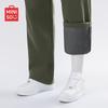 MINISO Men's Winter Warm Fleece-lined Straight-Leg Sweatpants