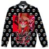 Women Men's Hazbin Hotel Anime Print Hoodies Round Neck Hooded Sweatshirts Man Travel Pullover Male Top Streetwear Outdoor Tracksuit