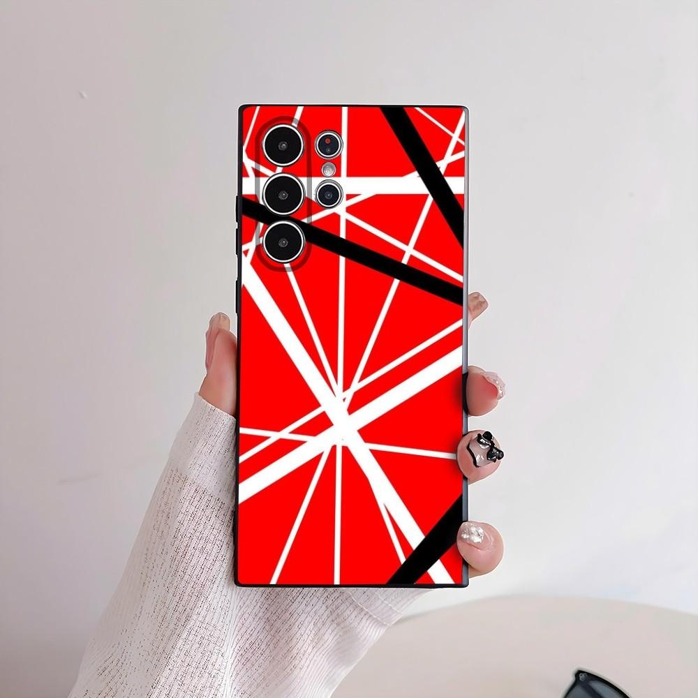 Чехол для телефона E-Evh с гитарным рисунком для Samsung Galaxy S25 S24 S22 S23 Ultra S21 S20 Plus 5G, матовый, нескользящий, полное покрытие, мягкий чехол
