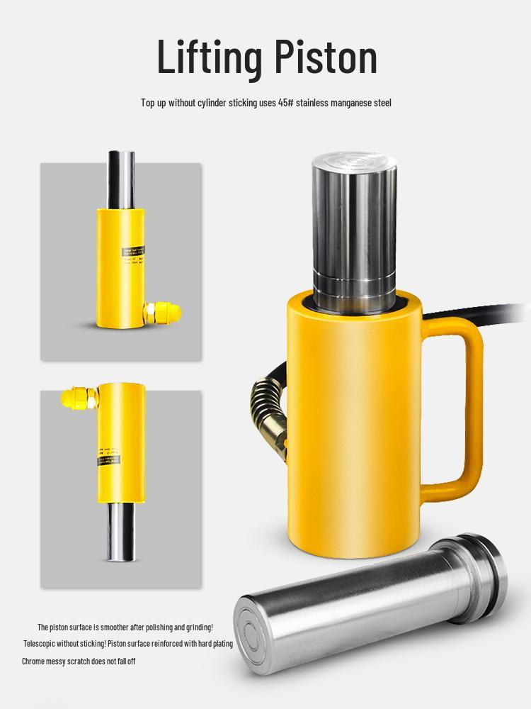 Huguang Extended Hydraulic Jack Cylinder 5T-100T