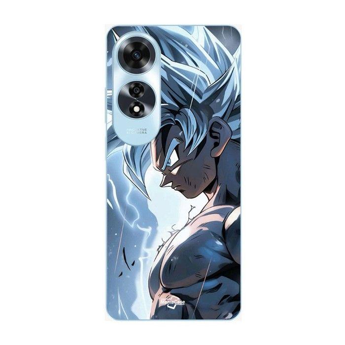 Coque de téléphone - MANIACASE - Oppo A60 - Silicone TPU - Noir - L’instinct de Goku Ultra