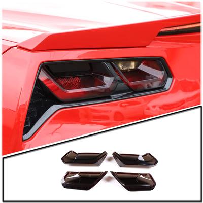 METYOUCAR Защитные накладки на задние фонари для Chevrolet Corvette C7 Простая установка, АБС-пластик, Комплект из 4 штук 2014-2019