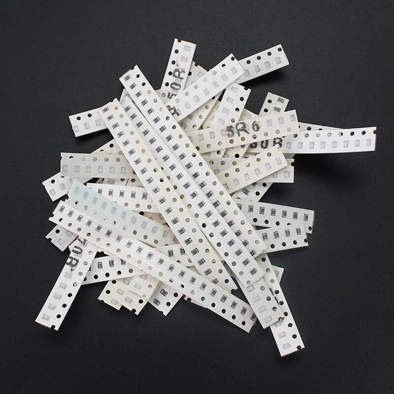 146 значений * 20 шт. = 2920 шт. 0805 1206 Новый набор резисторов для чипов, набор образцов 1R ~ 1 МОм, 5% комплект резисторов SMD в ассортименте