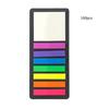 160/300Pcs Translucent Sticky Notes Multifunctional Colored Index Tabs Long Page-Markers Sticky Index Tabs for Notebooks