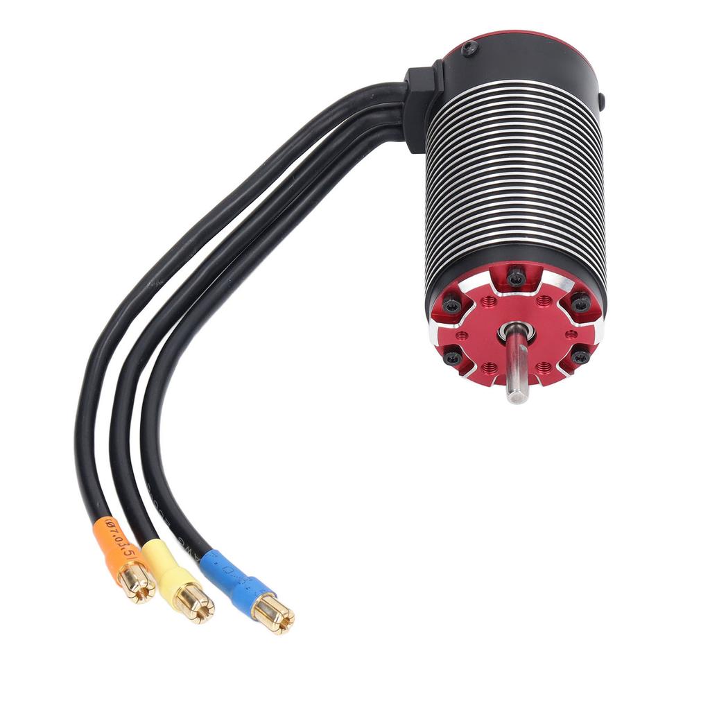 4282 2150KV V2 RC Бессенсорный Бесколлекторный Двигатель 4 Полюса Ротор Встроенный Температурный Порт для 18 RC Автомобиля