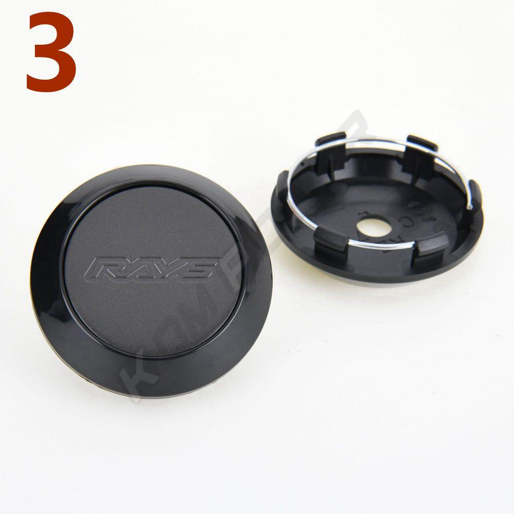 4PCS OD 70MM / ID 63MM Sport Rim Cover Cap VOLK RAYS Logo JCTYXEDR Wheel Center Cap Wheel Hub Cap