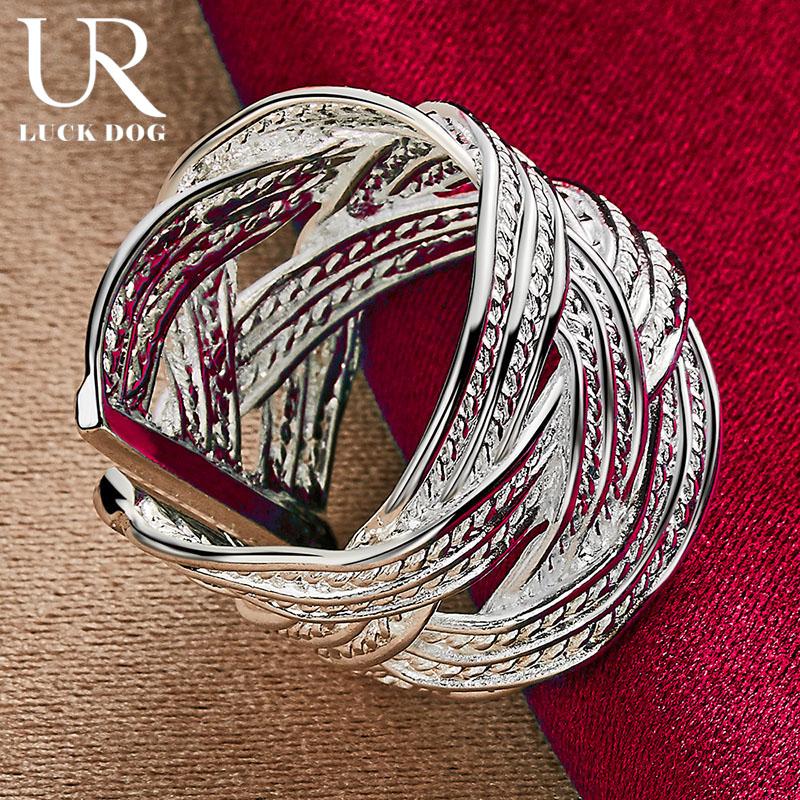 Кольцо с крестом из стерлингового серебра 925 пробы, модные свадебные украшения